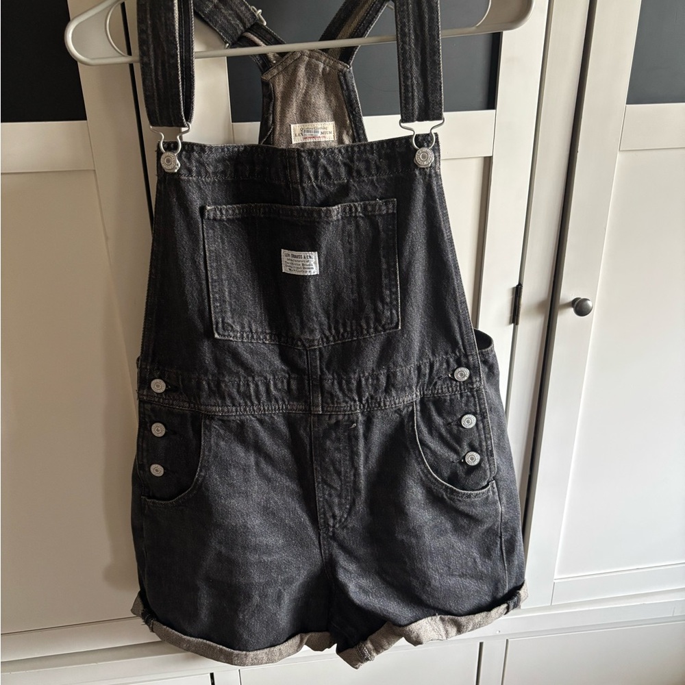 Levi's Black Denim Jean Shorts